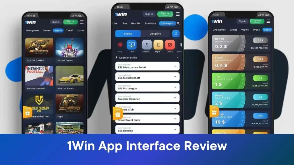 1win app review